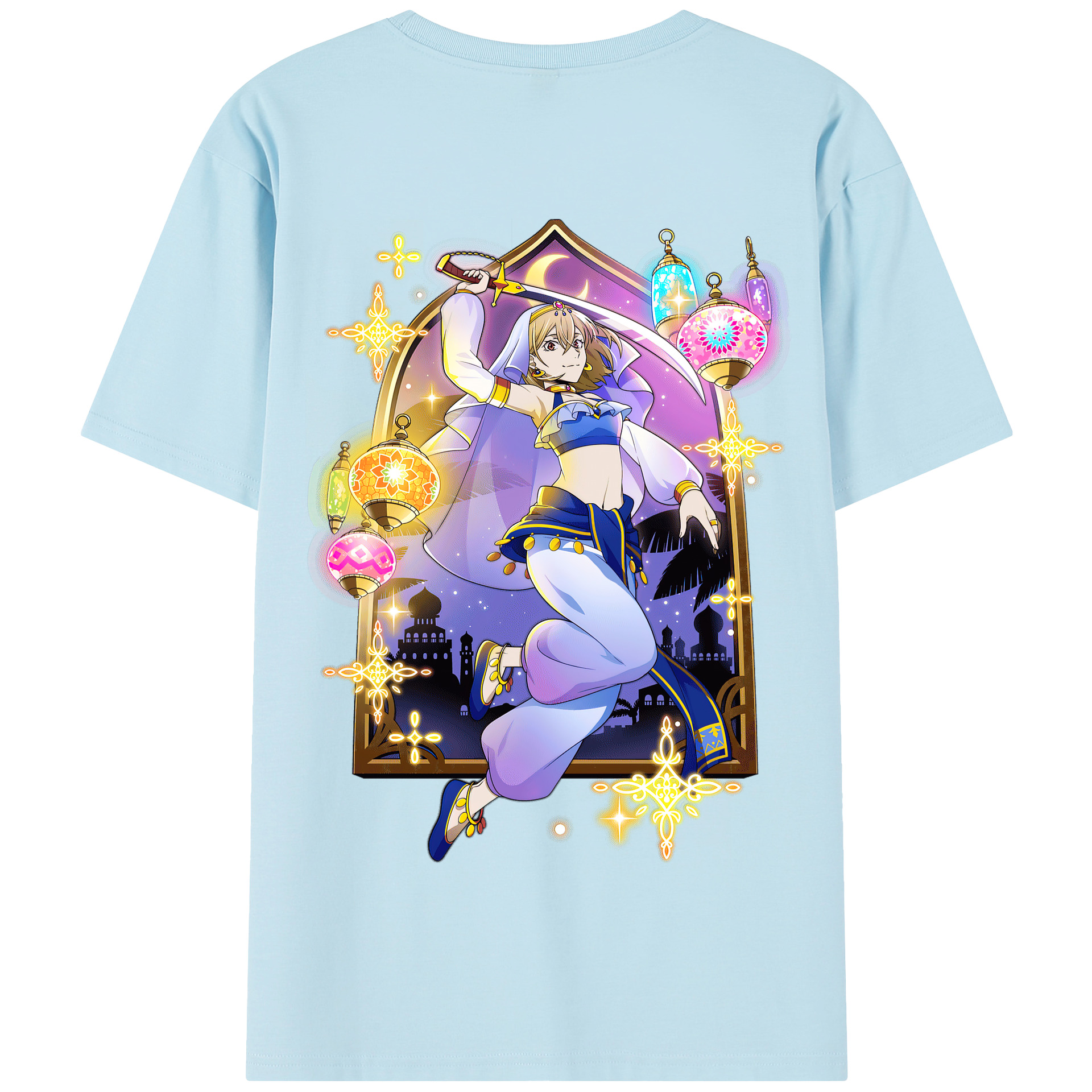（画像用） 文豪ストレイドッグス Bungo Stray Dogs 綿100％半袖Tシャツ（背面プリント）